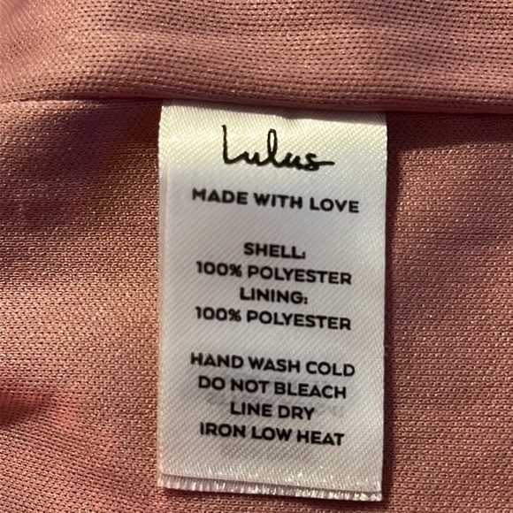 Lulus LOVES THE SPOTLIGHT PINK SEQUIN LACE-UP MINI DRESS COCKTAIL PARTY Prom EUC - Picture 9 of 11